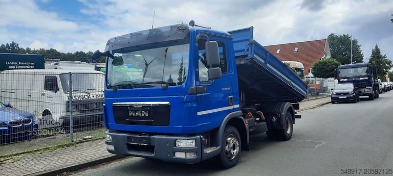 Tiplad MAN TGL10.180K 12.180K 4x2 Kipper AHK Diff/Sperre