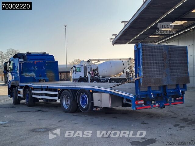 Araba taşıyıcı Volvo FM 500 FM 8X2 Machine transporter Winch Lift-Ax...