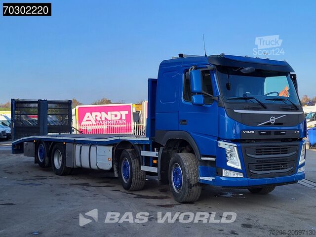 Automobilový transportér Volvo FM 500 FM 8X2 Machine transporter Winch Lift-Ax...