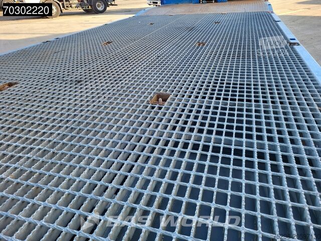 Araba taşıyıcı Volvo FM 500 FM 8X2 Machine transporter Winch Lift-Ax...