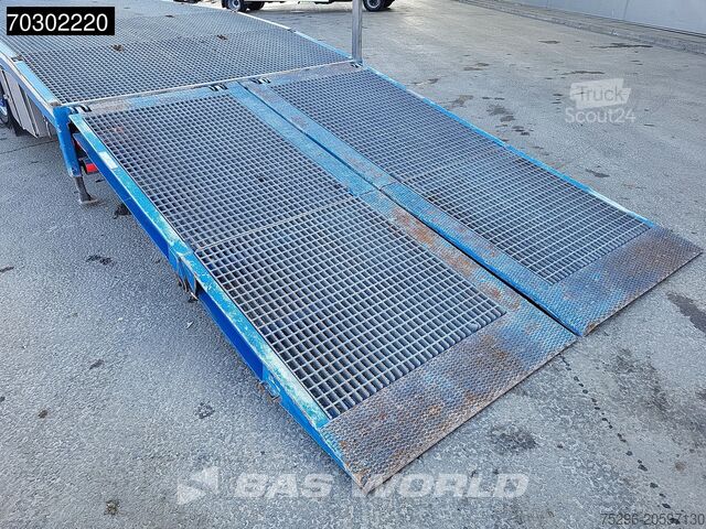 Araba taşıyıcı Volvo FM 500 FM 8X2 Machine transporter Winch Lift-Ax...