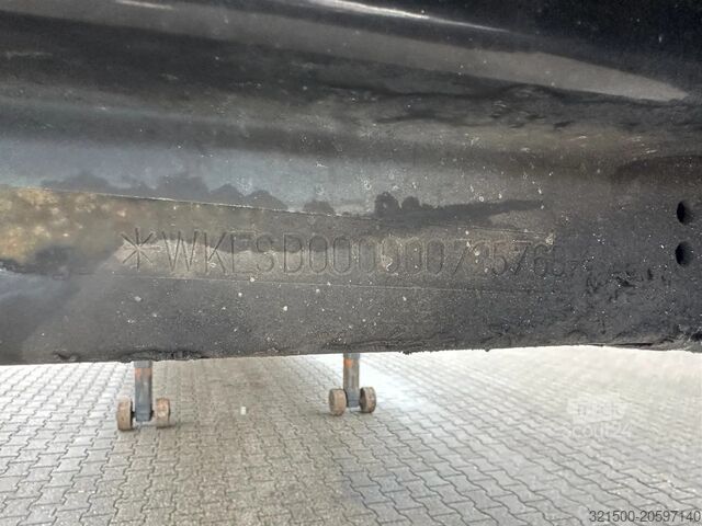 Presenninger, der kan skubbes Krone Schuifzeil -Dak Met Borden / BPW-Assen