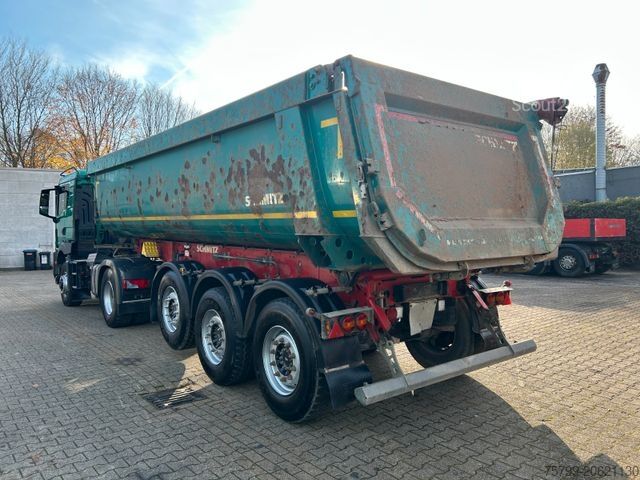 Tiptrailer SCHMITZ CARGOBULL Stahl Kippauflieger mit Liftachse