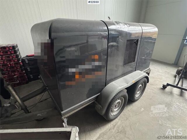 Nilfisk høytrykksvogn Nilfisk pressure washer trailer
