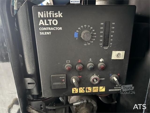 Nilfisk høytrykksvogn Nilfisk pressure washer trailer