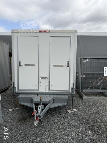 Arnpro Hjulbrakke med oppholdsrom og toalett  Arnpro Hjulbrakke m/ oppholdsrom og toalett