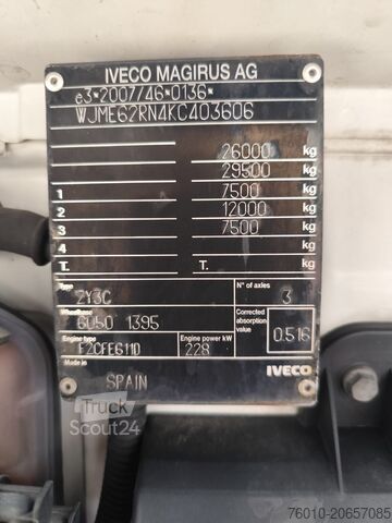 кран Iveco Stralis AD260S31