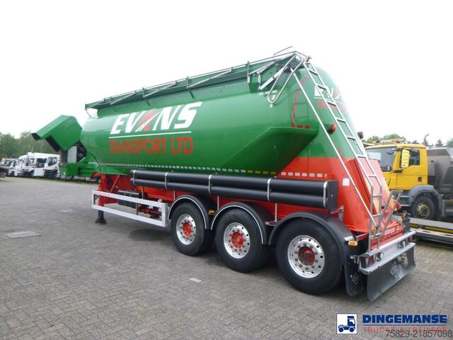Rezervoar Feldbinder Powder tank alu 40 m3 + engine/compressor