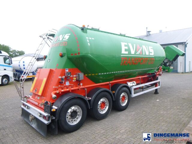 Rezervoar Feldbinder Powder tank alu 40 m3 + engine/compressor