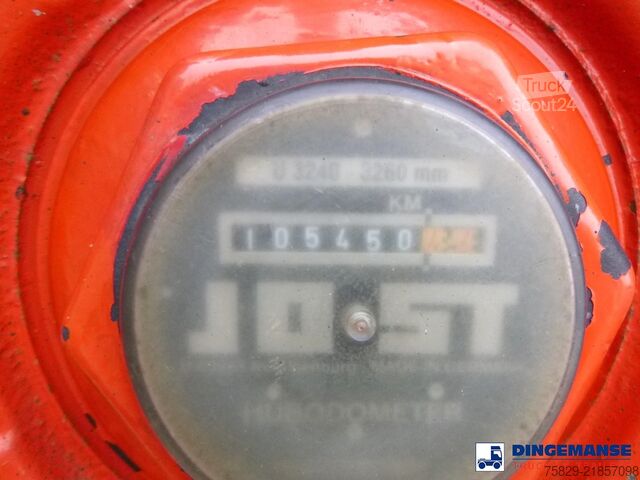 Rezervoar Feldbinder Powder tank alu 40 m3 + engine/compressor