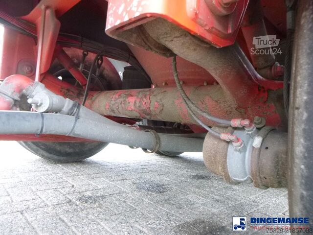 Rezervoar Feldbinder Powder tank alu 40 m3 + engine/compressor