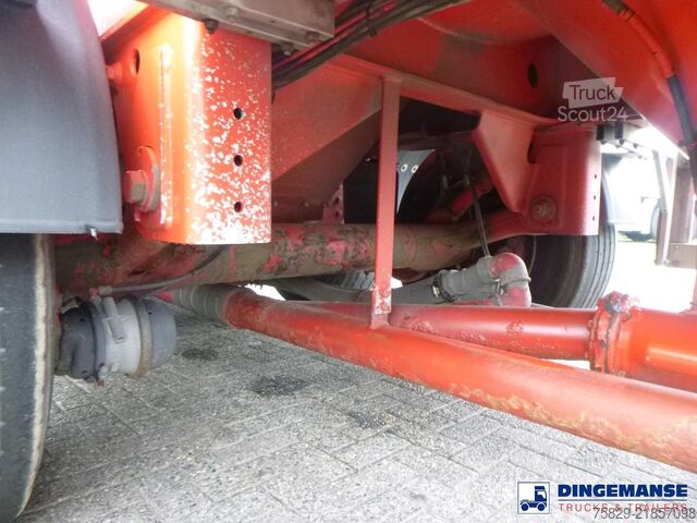 Rezervoar Feldbinder Powder tank alu 40 m3 + engine/compressor