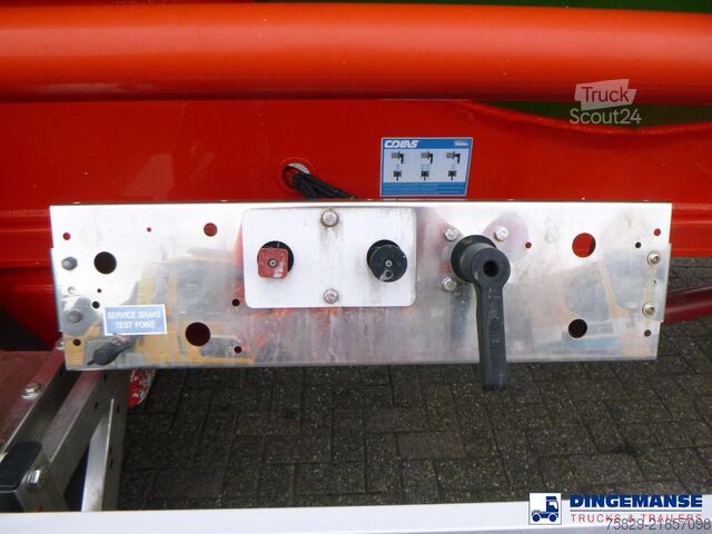 Rezervoar Feldbinder Powder tank alu 40 m3 + engine/compressor