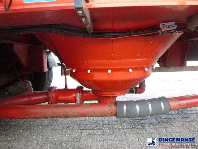 Rezervoar Feldbinder Powder tank alu 40 m3 + engine/compressor