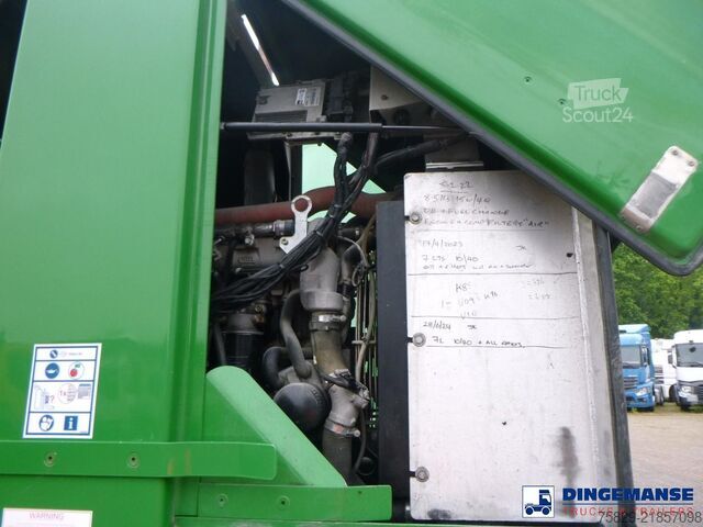 Tvertne Feldbinder Powder tank alu 40 m3 + engine/compressor