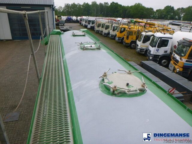 Tvertne Feldbinder Powder tank alu 40 m3 + engine/compressor