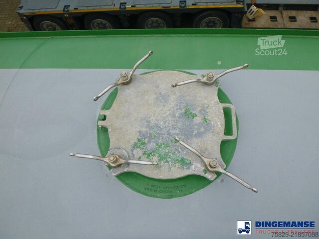 Tvertne Feldbinder Powder tank alu 40 m3 + engine/compressor