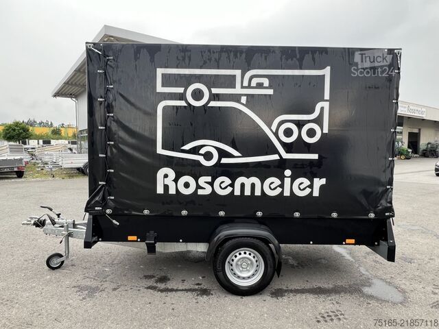 Przyczepa skrzyniowa Rosemeier VE Spectrum C 13.30 Plane Kastenanhänger gebremst
