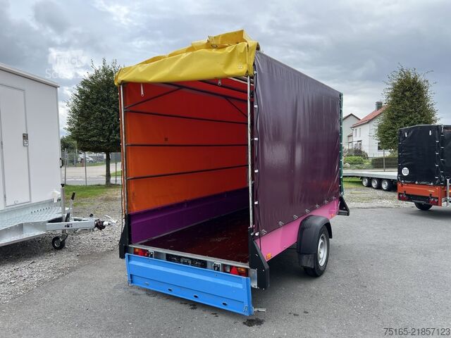 Przyczepa skrzyniowa Rosemeier VE Spectrum C 13.30 mit Plane Kastenanhänger gebrem