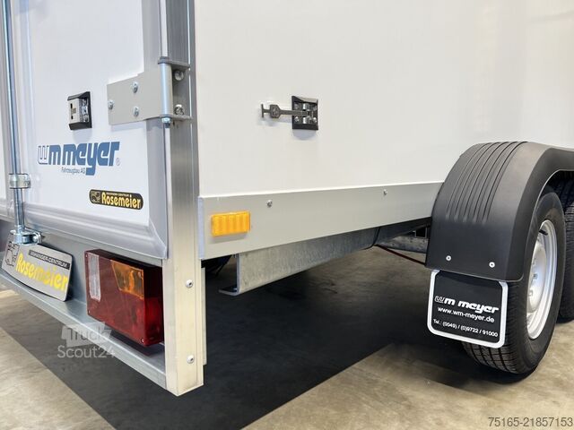 тентованный прицеп WM MEYER AZ 2735/151 S35 Kofferanhänger