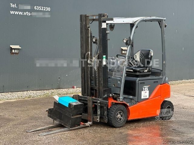 Front loader forklift TOYOTA 16 T 48V Elektro Lithium-Ionen Batterie