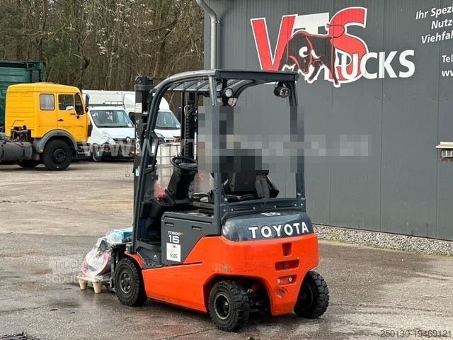 Front loader forklift TOYOTA 16 T 48V Elektro Lithium-Ionen Batterie
