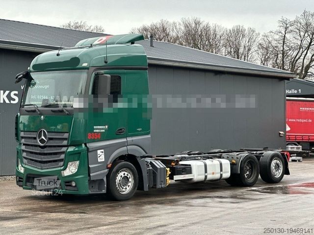 Wissellaadbak vrachtwagen MERCEDES-BENZ Actros 2536L 6x2 EU6 Retarder BDF-Fahrgestell