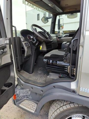 Haakarmsysteem MAN TGL 12.250 Containersysteem Jimeca met kraan Pa...