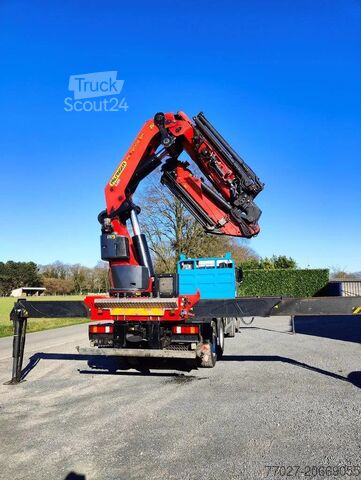 Lastplattform Mercedes-Benz Actros 4151 V8 8x4 Palfinger PK78002 + Flyjib P...