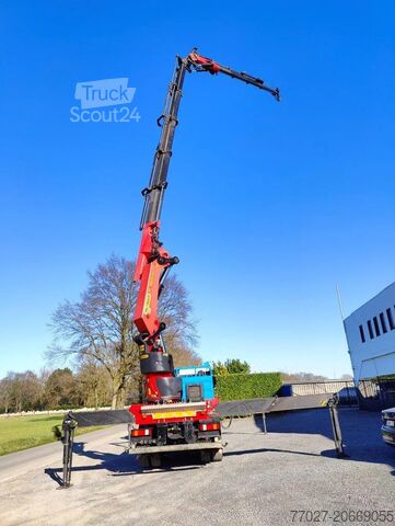 Lastplattform Mercedes-Benz Actros 4151 V8 8x4 Palfinger PK78002 + Flyjib P...