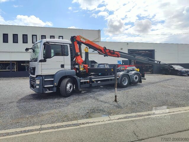 Haakarmsysteem MAN TGS 26.420 Container / Palfinger PK18002