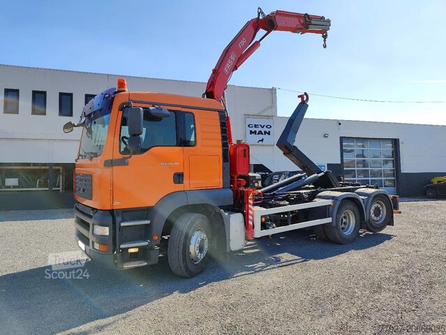 Haakarmsysteem MAN TGA 28.310 Container / Fassi F130