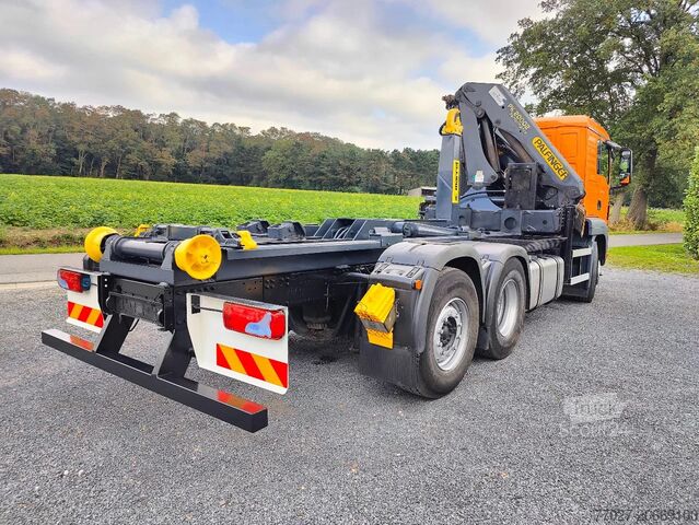 Haakarmsysteem MAN TGS 26.320 Palfinger PK20002 Cotainer Marrel