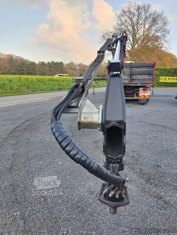 Camion-benne avec grue MAN Tridem 8x4 Euro6 Kipper Kraan Fassi F365