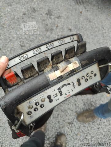 Sistema de braço de gancho Scania P360 8x2 Tridem container Crane HIAB 244