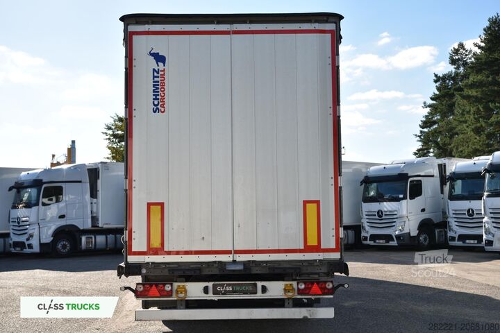 Semi-reboque aberto com lona SCHMITZ CARGOBULL SCS24/L Varios