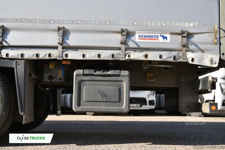 Semi-reboque aberto com lona SCHMITZ CARGOBULL SCS24/L Varios