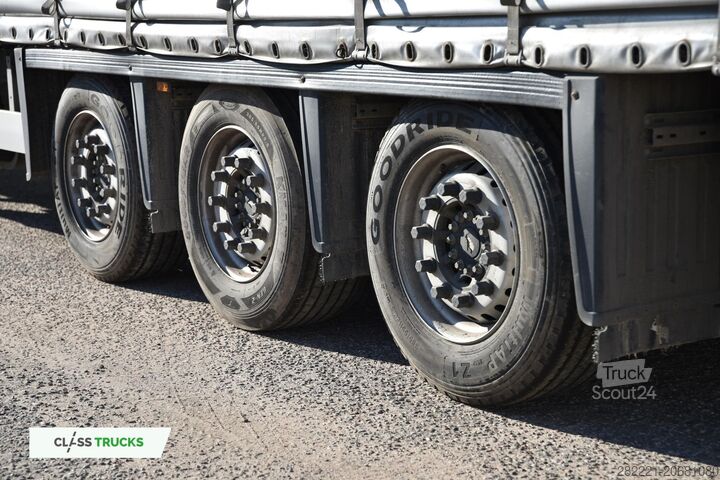 Semi-reboque aberto com lona SCHMITZ CARGOBULL SCS24/L Varios