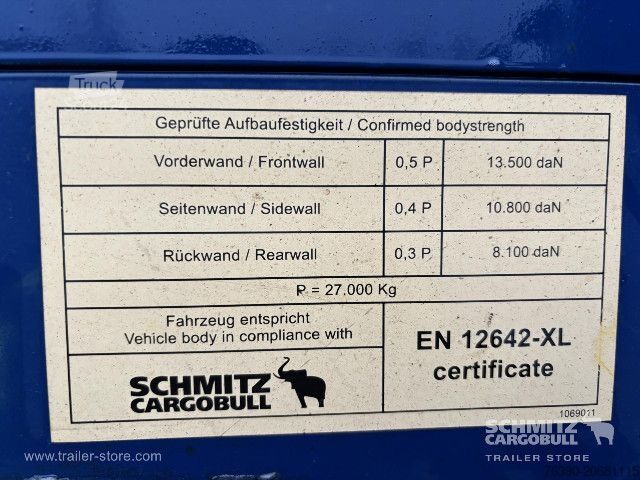 Naczepa otwarta z plandeką Schmitz Cargobull Semitrailer Curtainsider Mega