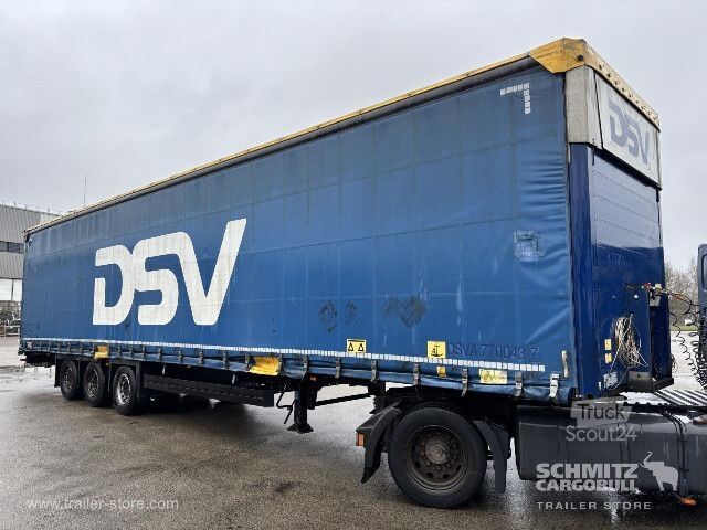 Naczepa otwarta z plandeką Schmitz Cargobull Semitrailer Curtainsider Mega