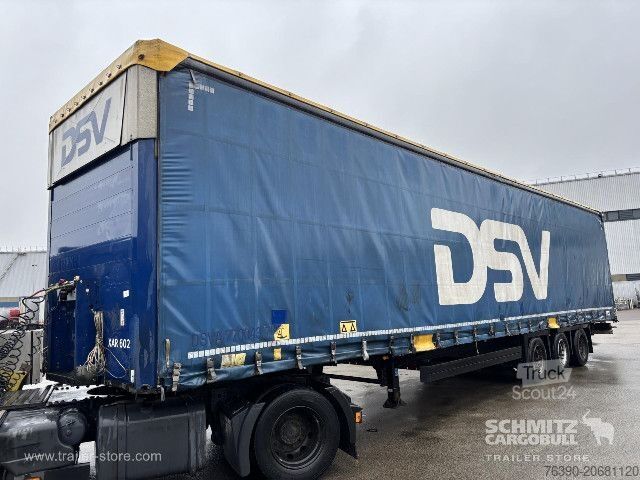 Naczepa otwarta z plandeką Schmitz Cargobull Semitrailer Curtainsider Mega