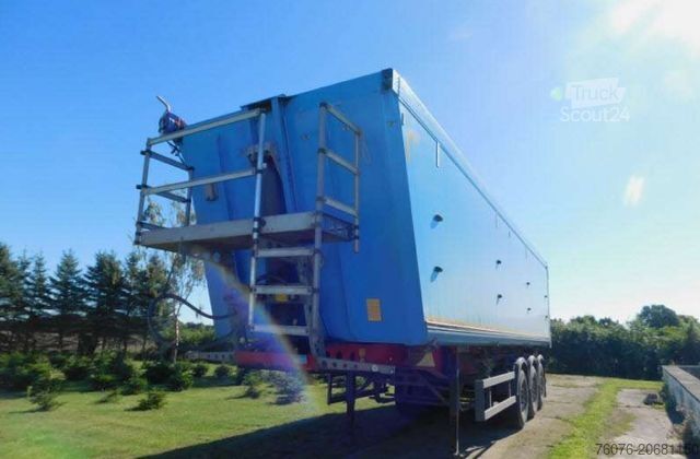 Полуприцеп-самосвал SCHMITZ CARGOBULL SKI 24SL 9,6 Alu Mulde 50 cbm Lenkachse Alu Felg