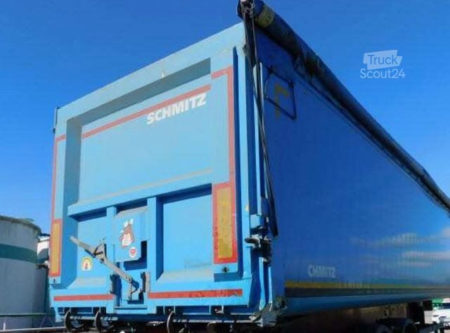 Полуприцеп-самосвал SCHMITZ CARGOBULL SKI 24SL 9,6 Alu Mulde 50 cbm Lenkachse Alu Felg