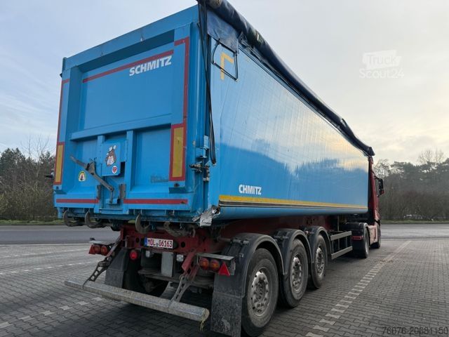 Полуприцеп-самосвал SCHMITZ CARGOBULL SKI 24SL 9,6 Alu Mulde 50 cbm Lenkachse Alu Felg