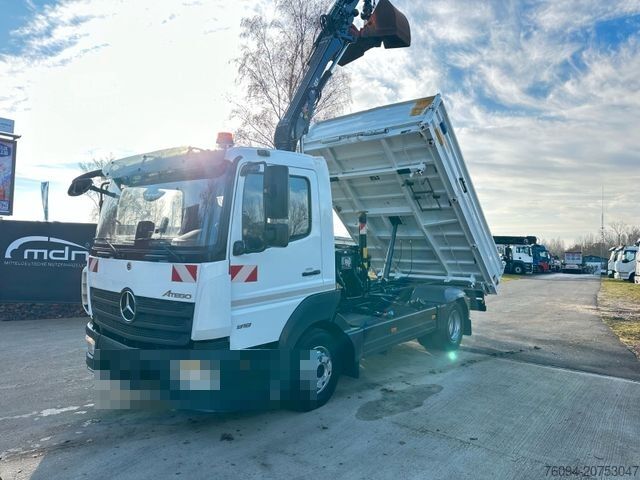 Kipper LKW MERCEDES-BENZ Atego 918 4x2 Kipper KRAN Greifer FUNK AHK