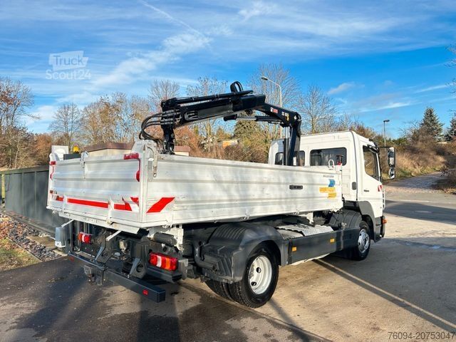 Kipper LKW MERCEDES-BENZ Atego 918 4x2 Kipper KRAN Greifer FUNK AHK