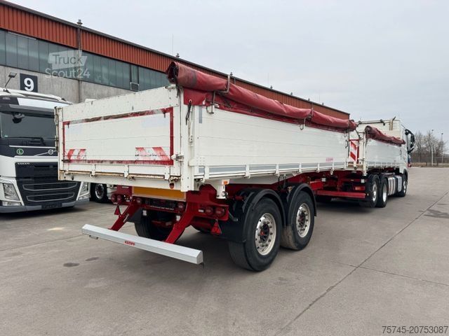 Τρίπλευρο ανατρεπόμενο φορτηγό VOLVO FH 460 I SAVE * LIFTACHSE * ALCOA *KOMPLETT *