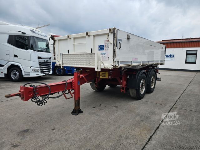 Driezijdige kipperaanhanger KEMPF GETREIDEKIPPER * SAF-ACHSEN * LIFTACHSE * ALCOA