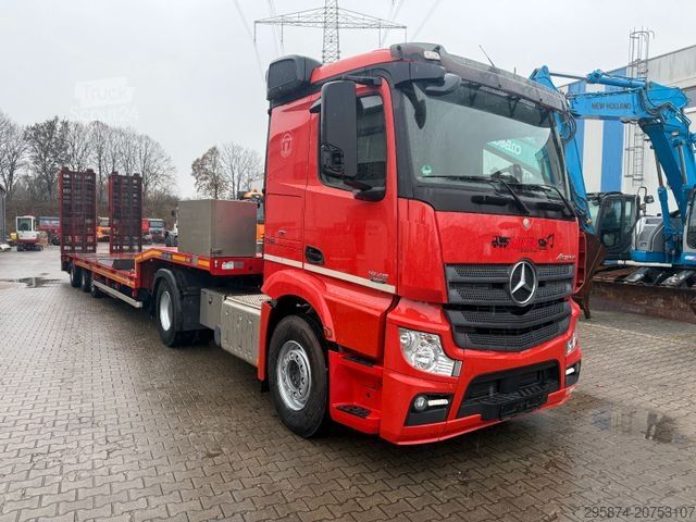 Standard SZM MERCEDES-BENZ 1845 Actros mit Goldhofer STN L3 Tieflader Rampe