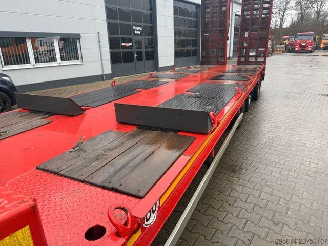 Standard SZM MERCEDES-BENZ 1845 Actros mit Goldhofer STN L3 Tieflader Rampe